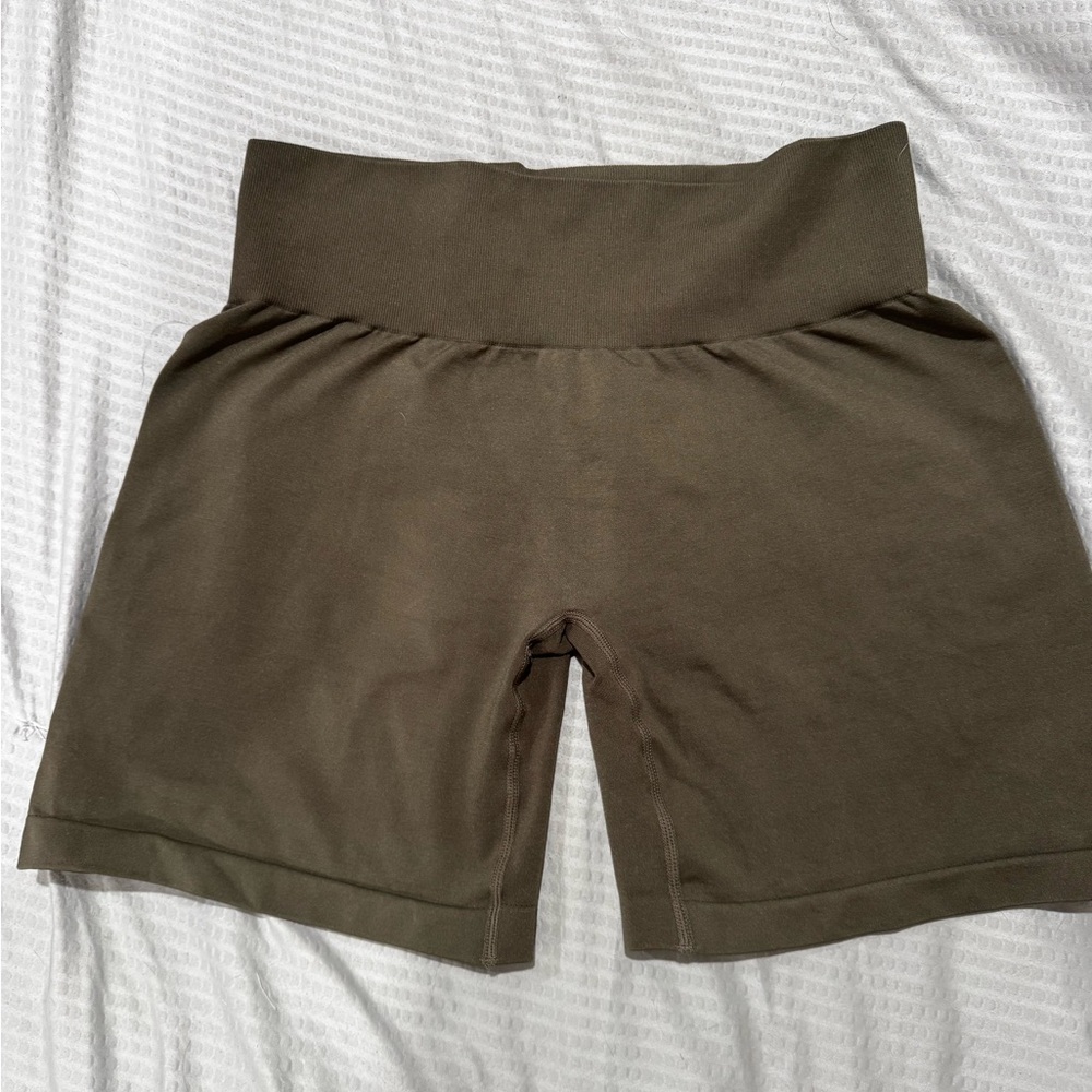 Olive Green Women's Shorts